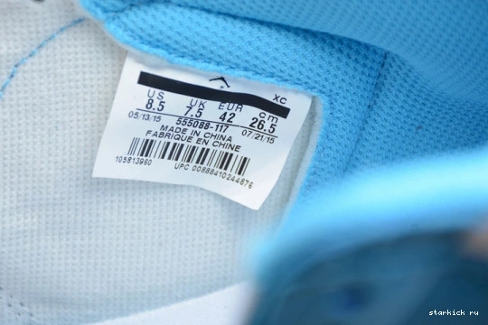Retro 555088-117  Jordan 555088-117 UNC 1 1001